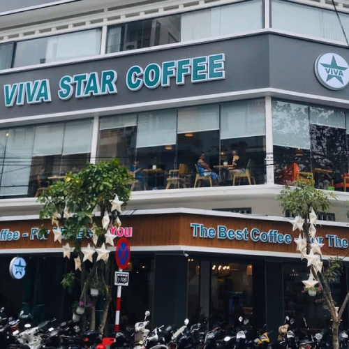 sang quán cà phê viva star đông khách góc ngã tư giá tốt